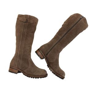 Merona Taupe Suede Winter Boots